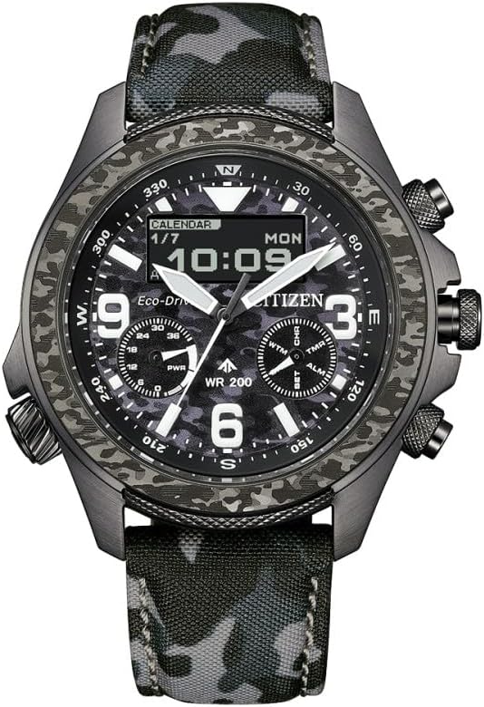 Ceas Barbati, Citizen, Promaster Land JV1008-63E, Set cu Bratara suplimentara